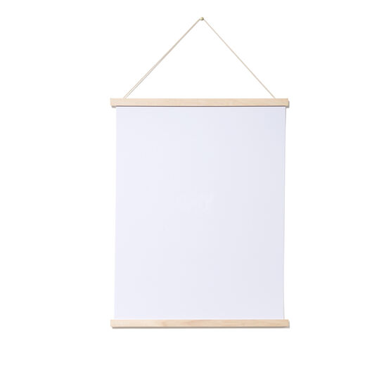 52 cm birch magnetic poster frame